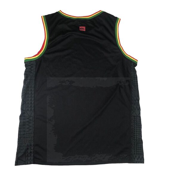 Quiksilver Mens Hawaii 2013-14 Sleeveless Jersey Eddie Aikau Rasta Reggae XXL - Picture 3 of 16